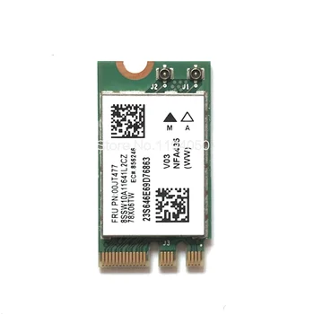 PARA Lenovo QCNFA435 E470E475E570E575AC5G inalámbrico de banda dual de la tarjeta de red 00JT477 WIFI 433M Bluetooth 4.1 dual-banda de 2.4 G / 5G