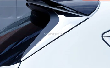 Para Mazda CX-5 CX5 2017 2018 ABS Cromado Traseras Alerón Lado del Triángulo de la Moldura de la Ventana del Bisel de la Cubierta de Adornos de Palos de la Decoración de 2Pcs