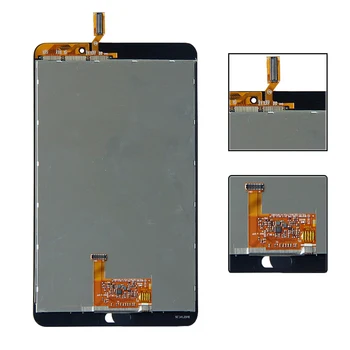Para SAMSUNG Galaxy T230 T231 LCD de la Pantalla Táctil Con Marco Digitalizador Para Samsung Galaxy Tab 4 7.0 SM-T230 SM-T231 Pantalla de Tablet