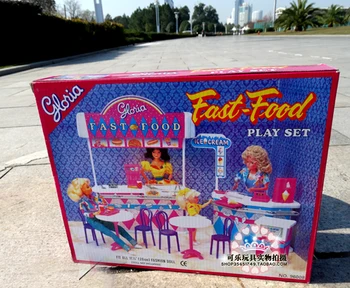 Para supermercado muñeca barbie alimentos bebidas vajilla de mesa de comedor accesorios comedor 1/6 bjd muebles de casa de muñecas conjunto de juguete de regalo