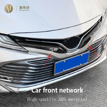 Para Toyota Camry 2018 2019 2020 Coche delante de la cara de Carreras de Rejillas Decorativas bar, de Reforma de la Protección de los Accesorios Cero resistan