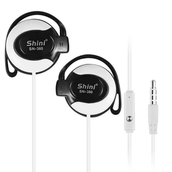 Para xiaomi conector de 3,5 mm con cable hi-fi estéreo de deportes auricular con cable de subwoofer auricular auricular ajustable auriculares