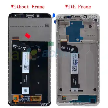 Para Xiaomi Redmi Nota 5 Pro Pantalla LCD de Pantalla Táctil Digitalizador Asamblea Con Marco Redmi Note5 Pro LCD de Piezas de Repuesto 4345