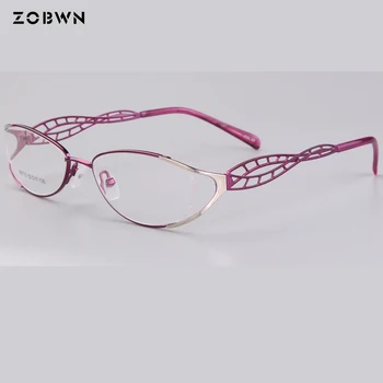 Patrón de anteojos femininos de la Moda de Gafas Ópticas Gafas de montura Con Vidrio Transparente Hombres Mujeres gafas de Marca de las Mujeres de los Marcos de Anteojos 43194