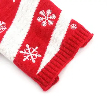 Perro suéter de Navidad Copo de nieve de Suéter Perro de Año Nuevo Traje de Otoño e Invierno Suéter Perro