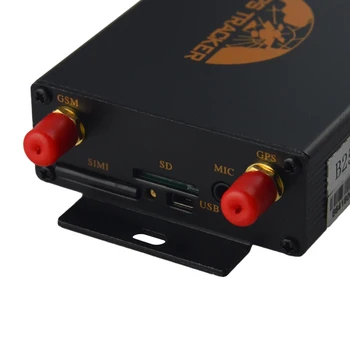 Perseguidor de GPS del Coche de Combustible Sensor de la Cámara Dispositivo de Seguimiento TK105A GSM GPRS GPS Localizador de SIM Dual de Combustible Cortado Monitor de la Voz de Cobán GPS105A