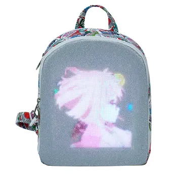 Personalizable malla wifi pixel mochila con LED del pixel de la pantalla WIFI smart mochilas pixel de la pantalla led de la mochila de las mujeres mochila de los hombres
