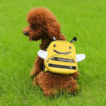Pet Mochila Portadora Transpirable Llevar a los Perros Cachorro de Hombro la Mochila de Viaje Bolsa de Portátil /POR