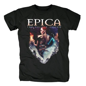 Pezuña de sangre Epica Heavy Metal Negro de los Hombres de camisetas unisex camiseta de algodón T-Shirt Tamaño Asiático