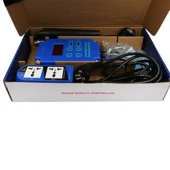PH-803 Digital 2&1 PH ORP Redox Controlador w/ Potencia de Salida de Relé Monitor para Acuario de Hidroponía de la Planta de la Piscina Spa BNC 110V o 220