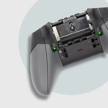 Piezas de repuesto Gamepad Controlador de Agarre de Goma Trasera Asas para Xbox Elite Controlador de Agarre