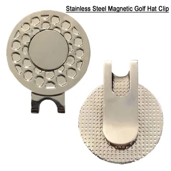Plata Duradera almacenamiento Removible Marcador de Bolas de Golf Sombrero Clip Valor 6/9 Pack Conjunto se Acopla Fácilmente a los Sombreros de las Gorras de Cinturón