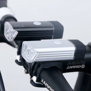 Portátil de la Luz de la Bicicleta Recargable Usb Luz de la Bici del Manillar Delantera MTB de la Bicicleta de Carretera del Faro Linterna Lámparas Accesorios de Moto