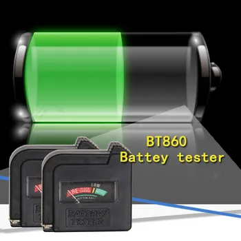 Probador de la batería Universal AA/AAA/C/D/18650/9V/1.5 V del Botón de la Célula de la Batería del Volt Tester Comprobador de Prueba del Comprobador de Indicador 3.9