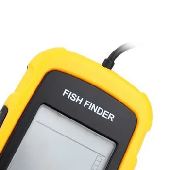 Profesional Buscador de los Pescados de la Pesca en Hielo el Sensor de la sonda a 100 metros de Profundidad de Sonda de Alarma de los Aparejos de Pesca de Nueva Caliente