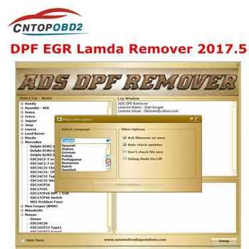 Profesional Para KESS KTAG Maestro MPPS DPF EGR Remover 3.0 Lambda Remover Completo 2017.5 Versión de Software + Desbloquear keygen 115022