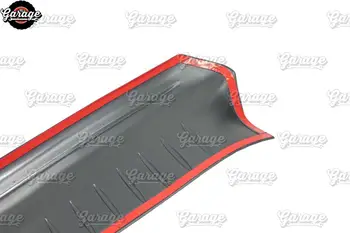 Protector de parachoques trasero para Dacia Duster 2018 - ABS accesorios de plástico de protección de la placa de la cubierta de arañazos coche estilo de optimización de moldeo