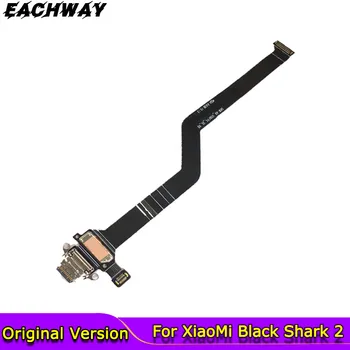 Puerto de Carga USB Conector de Carga Dock Socket conector Jack Flex Cable Para Xiaomi Black Shark 2 Blackshark2 Skw-h0 Puerto de Carga 1119