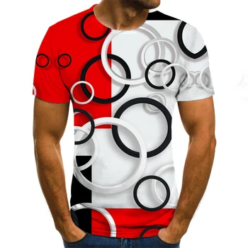 Punk estilo masculino ropa casual de la impresión en 3D T-shirt 2020 verano camiseta de los hombres de la calle O-cuello de manga corta T-shirt top XXS-6XL 5926