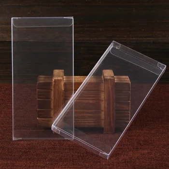 PVC Transparente Rectángulo Cajas de Regalo de la Boda a Favor de Parte de Caramelo de la Caja de Recuerdos de Embalaje Artesanías Exhibición de Cuadros de giftchocolatecandycos