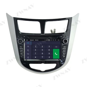 PX6 4G+64GB Android 10.0 Coche Reproductor Multimedia Para Hyundai Verna 2011-2017 coche GPS Navi Radio navi estéreo de la pantalla Táctil de la unidad principal