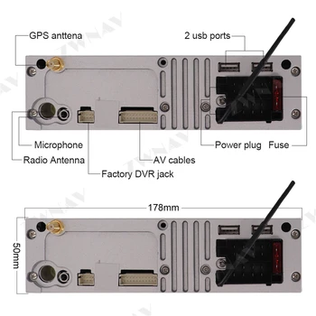 PX6 IPS 4+64G Android 10.0 Estéreo del Coche DVD GPS de Navegación Glonass para Ford Focus 2012-2018 Radio Multimedia wifi jefe de la unidad de