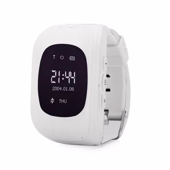 Q50 OLED de Pantalla HD Smart Safe GPS g / m SOS Ubicación de las llamadas Localizador Tracker Reloj reloj de Pulsera para Niños de Infantil Anti-pérdida de Monitor de Bebé 22220
