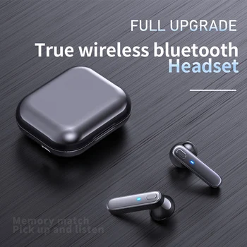 R20 TWS Auricular Bluetooth Auricular Inalámbrico Impermeable Deep Bass Auriculares Negocio de los Deportes En la oreja los Auriculares Verdadero Estéreo Inalámbricos