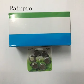 Rainpro 60PCS/LOT (10 PAQUETES) A675P 675 PR44P pila de Zinc-Aire para que el implante coclear audífono pila de Zinc-Aire 10836