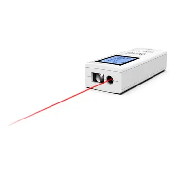 Recargable Mini Medidor de Distancia Láser 98/30M Telémetro Láser de Uso en el Hogar de la Herramienta de R9JC
