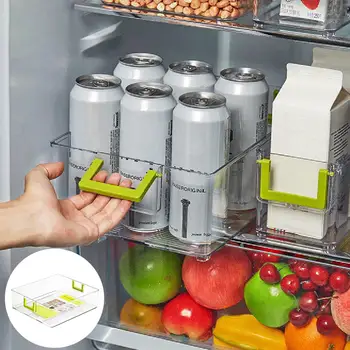 Refrigerador de Bebidas, Latas de Huevo de la Caja de Almacenamiento de Ahorro de Espacio Titular de la Botella de Contenedor de bebidas de frutas huevos de la caja de almacenamiento de alimentos armarios