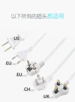 Regleta de alimentación Smart plug 110-250V 3500W de Carga Rápida toma de corriente con USB Socket Universal Enchufe el cable de Extensión de enchufe De la UE reino unido AU NOSOTROS