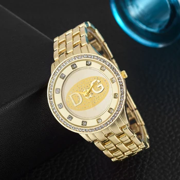 Reloj Mujer De Las Mujeres De Moda De Lujo De Relojes Relogio De Acero Inoxidable De Alta Calidad De Imitación De Diamante De Las Señoras De Las Mujeres Relojes Caliente Kobiet Zegarka