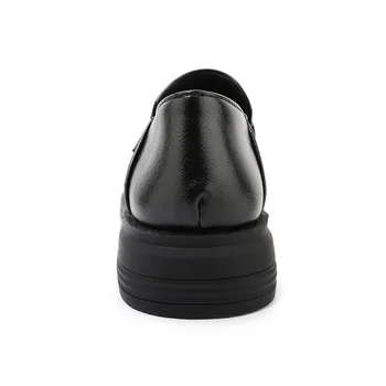 Resbalón En Los Zapatos Mocasines Niña De Oxford, Pisos De La Mujer Zapatos Planos Cómodo Suave Zapatos De Mujer Más Pequeño De Tamaño 30 - 46