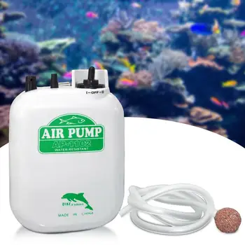 Resistente al agua de Gran Potencia de la Batería de pesca de la Bomba de Aire de pesca de oxígeno de la bomba bomba de aire de acuario