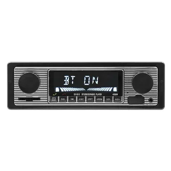 Retro Jugador Inteligente Pantalla LCD Bluetooth Electrónica de la Radio del Coche Soporte de la Tarjeta de facilitar el funcionamiento Automático de FM Electrónico Estéreo MP3