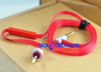 Rojo Cable de Audio Para Sony Mdr X10 XB920 XB910 de Auriculares Auriculares Con Micrófono Control Remoto