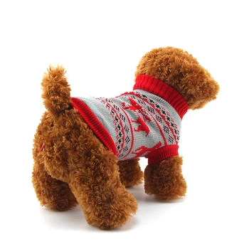 Ropa de abrigo para Perros Pequeños Tejer Suéteres para perros Traje de Navidad Para Cachorro Chihuahua XS-XL los Animales de Otoño/Invierno vetement chien 11321