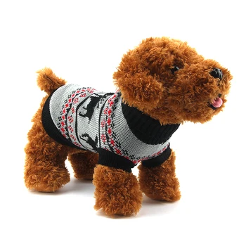Ropa de abrigo para Perros Pequeños Tejer Suéteres para perros Traje de Navidad Para Cachorro Chihuahua XS-XL los Animales de Otoño/Invierno vetement chien