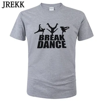 Ropa de Punk Harajuku Hip Hop Break Dance camiseta de Algodón de Impresión de Breakdance T-shirt Unisex de la Moda Cool baile de la Calle Tees C16