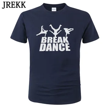 Ropa de Punk Harajuku Hip Hop Break Dance camiseta de Algodón de Impresión de Breakdance T-shirt Unisex de la Moda Cool baile de la Calle Tees C16