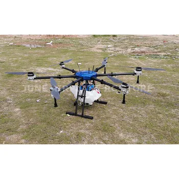 Sanmoo 25L pulverización Agrícola drone 25L/KG uso JIYI K++ control de vuelo automático avión no tripulado de vuelo