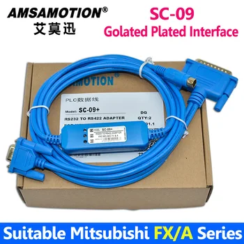 SC-09 Programación de PLC Cable USB-SC09 Descargar FX UN Serials PLC Cable Para Mitsubishi FX0 FX0S FX1S FX0N FX1N FX2N UN