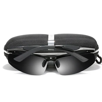 SC Nuevo de la Moda de Aluminio de Magnesio de los Hombres Gafas de sol de HD polarized Gafas de Sol de Conducción de los Deportes de la Pesca Gafas de Lentes De Sol De Mujer