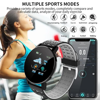 SHAOLIN Inteligente de Pulsera de Ritmo Cardíaco Reloj Inteligente Hombre de Pulsera Relojes de los Deportes de la Banda Smartwatch Android Con el despertador 35778