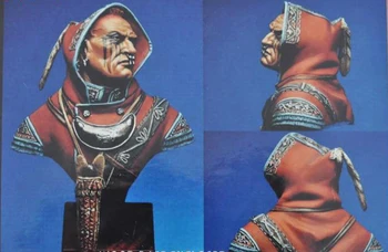 Sin pintar Kit de 1/ 10 Huron Guerrero soldado busto de la figura Figura Histórica Kit de Resina