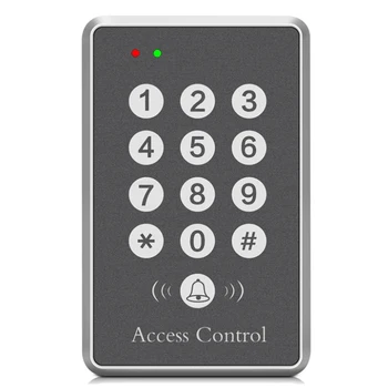 Sistema de Control de acceso de Seguridad equipo de 125Khz RFID de Control de Acceso de Tarjeta de ID de teclado lector de tarjetas de la Cerradura de la Puerta opene