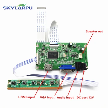 Skylarpu kit para B156XTN03.1 HDMI + VGA LCD LVDS EDP Controlador Controlador de la tarjeta de envío Gratis