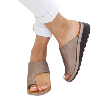 Sleeper #401 2021 NUEVA MODA de la Mujer de la Moda Pisos Cuñas Dedo del pie Abierto de Tobillo Zapatos de Playa Romana Zapatillas Sandalias de Envío de la Gota