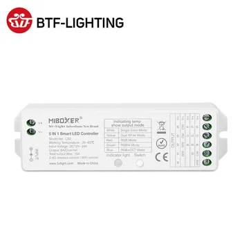 Smart LED Tira de Luz Controlador CCT RGB LED RGBCCT Tira de Luces LED de 2.4 GHz Batería entren en Contacto con Wifi APP Max 360W 12V 24V 110V 240V 80425